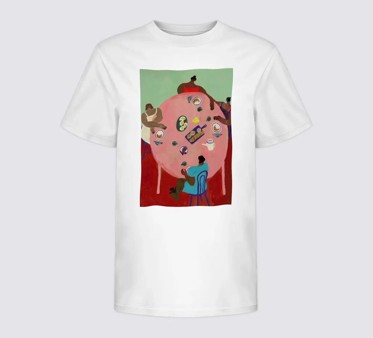 Breakfast Table t-shirt bambini da Nudes and Croissants