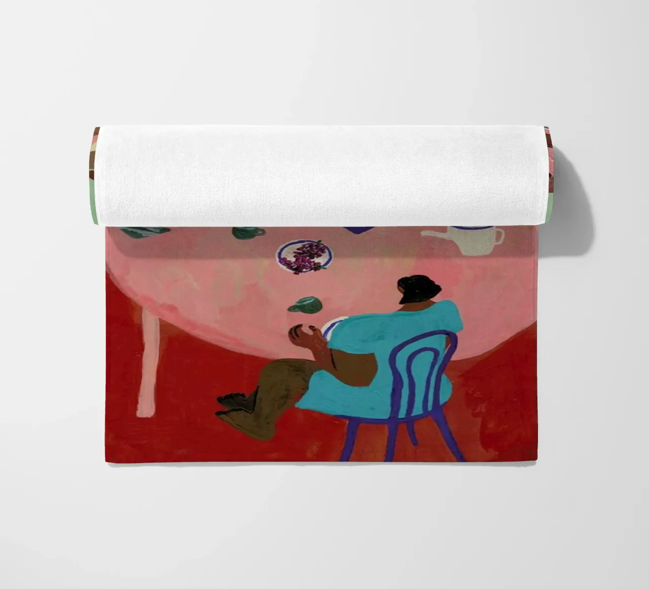 Breakfast Table telo mare da Nudes and Croissants