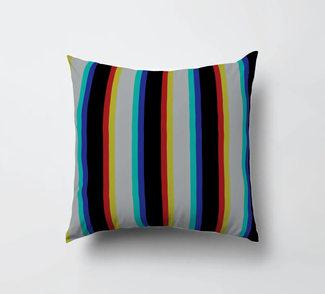 Striscia della linea Glitch cuscino da galihstudio