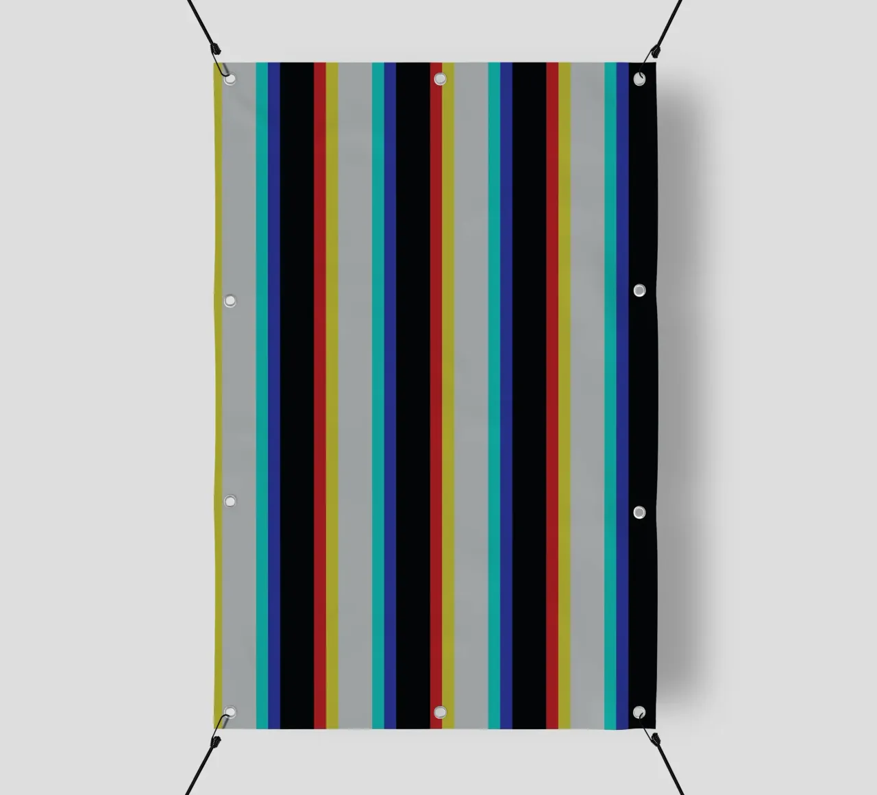 Striscia della linea Glitch telo in pvc da galihstudio