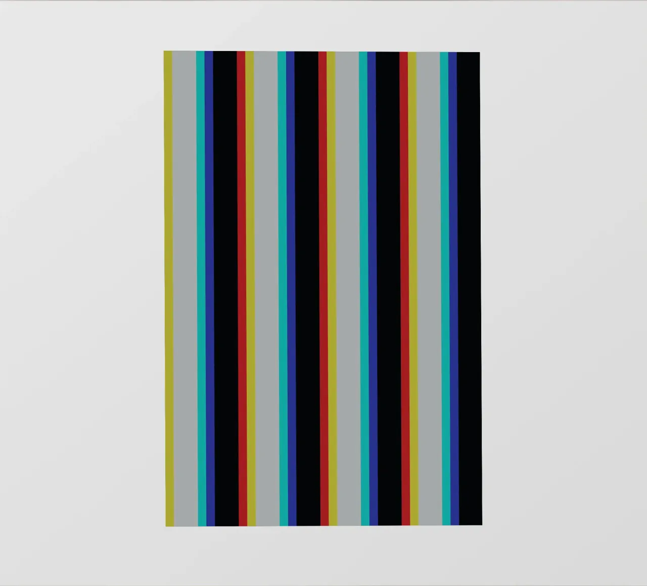 Striscia della linea Glitch telo in pvc da galihstudio