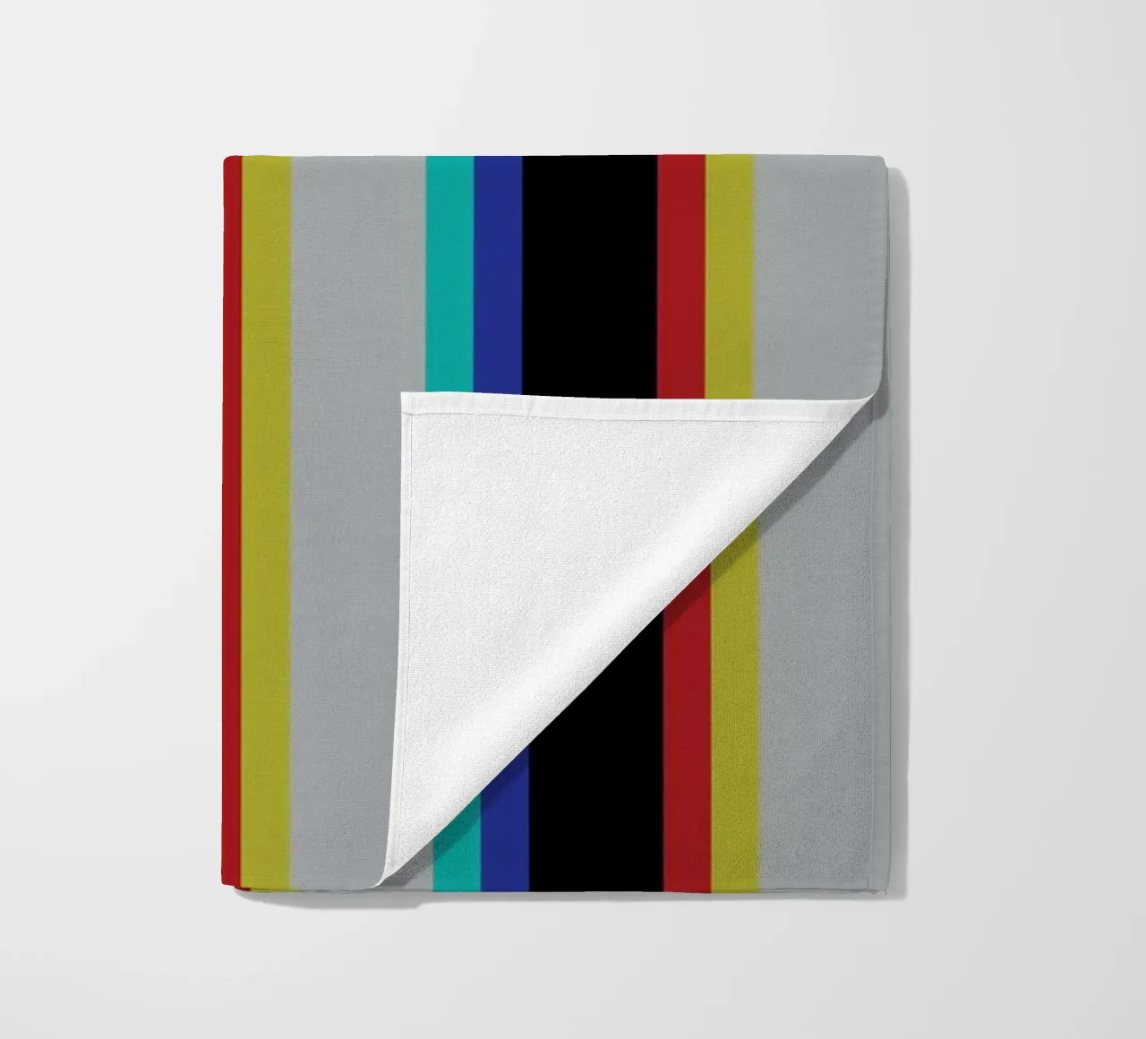 Striscia della linea Glitch telo mare da galihstudio