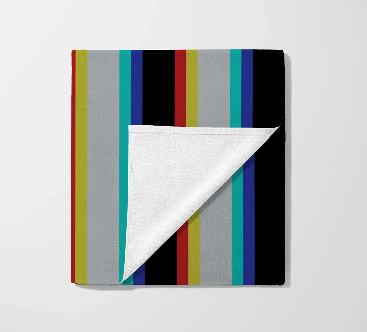 Striscia della linea Glitch telo mare da galihstudio