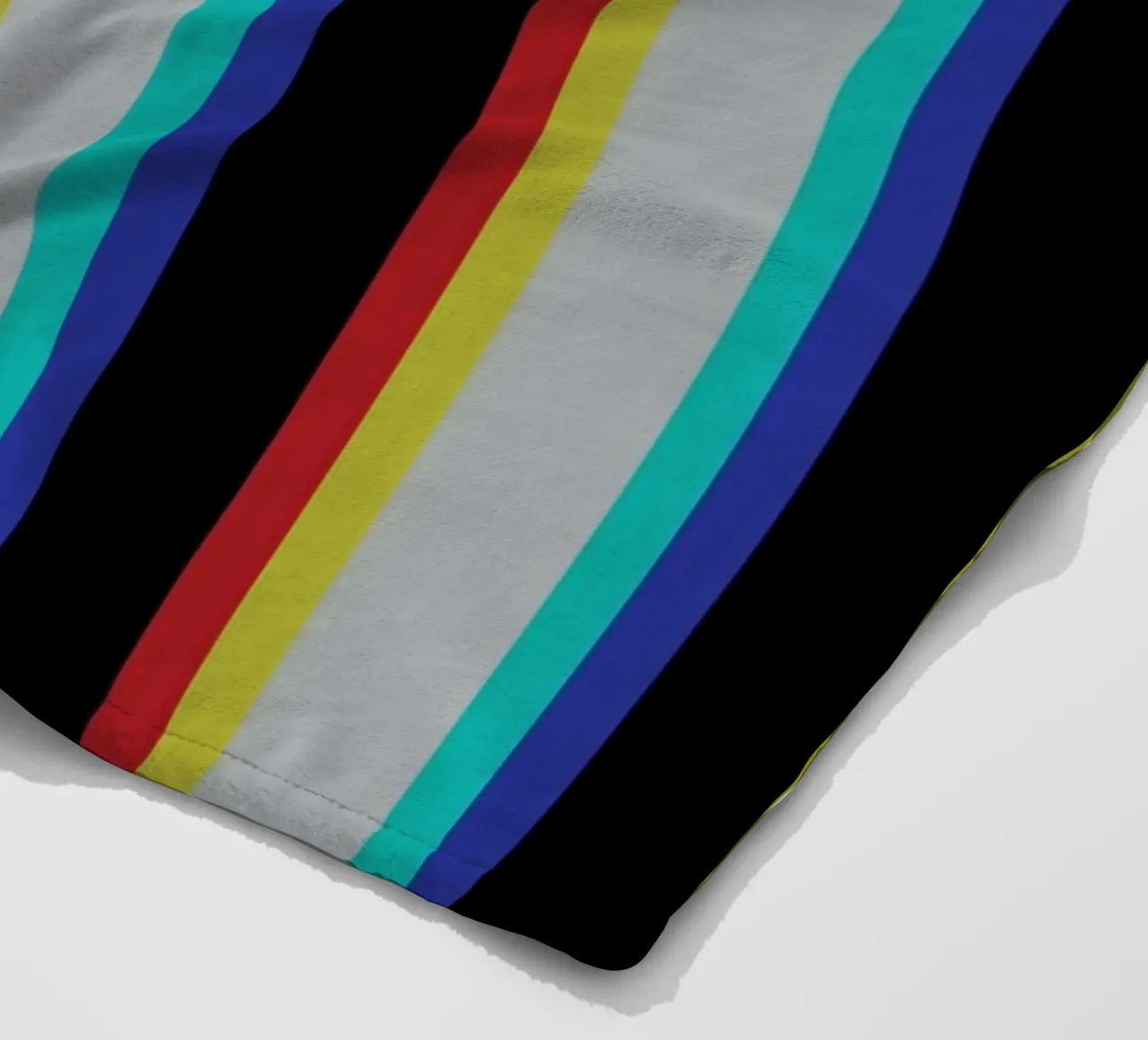 Striscia della linea Glitch coperta in pile da galihstudio