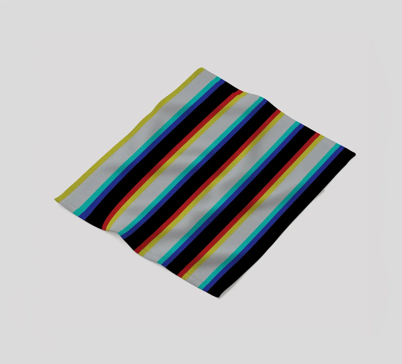 Striscia della linea Glitch coperta in pile da galihstudio