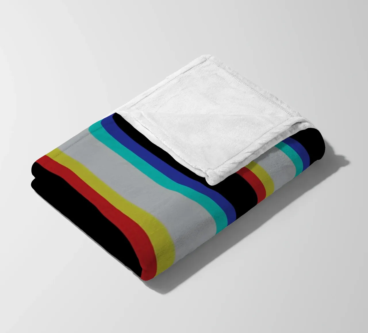 Striscia della linea Glitch coperta in pile da galihstudio
