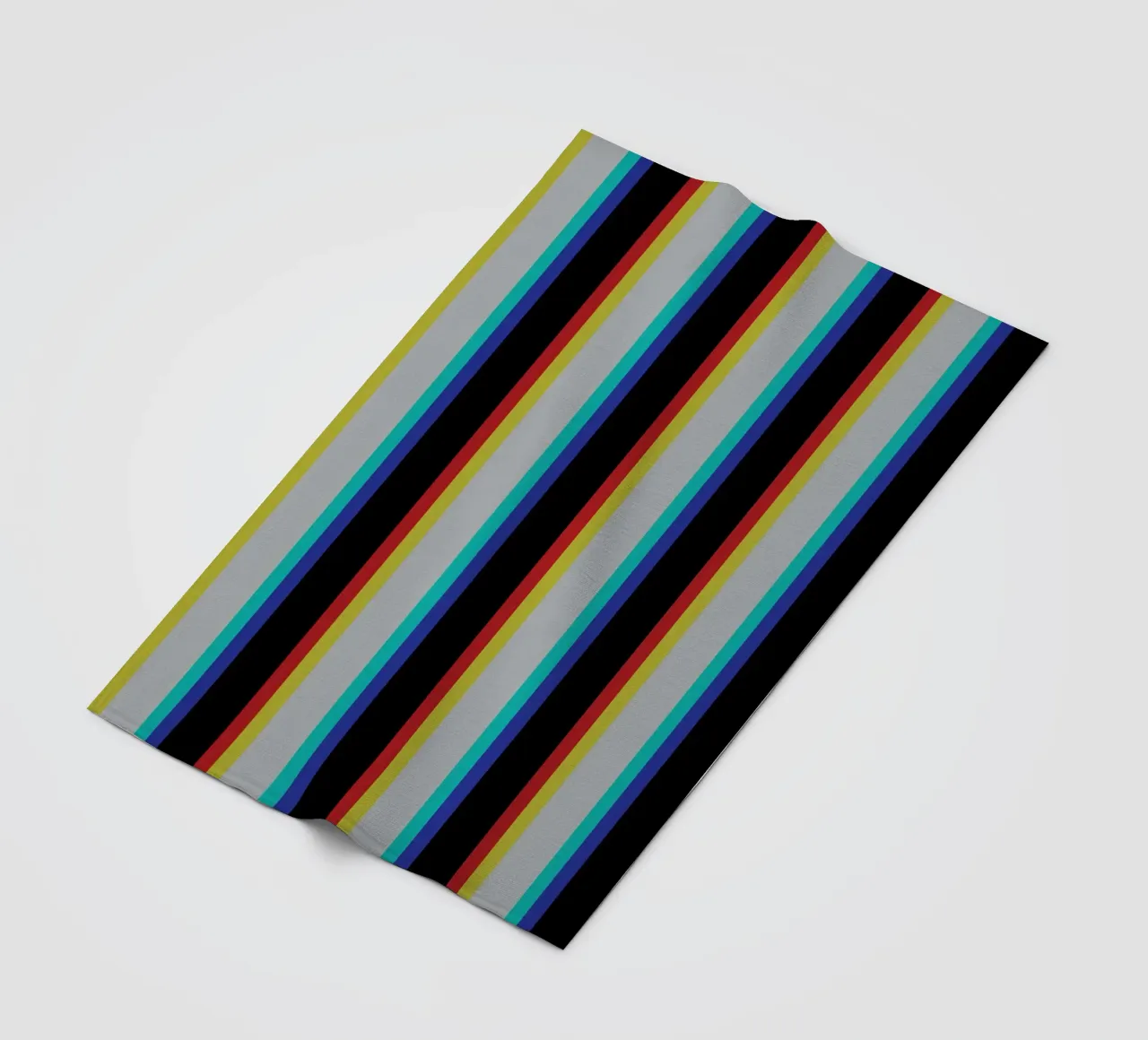 Striscia della linea Glitch coperta in pile da galihstudio
