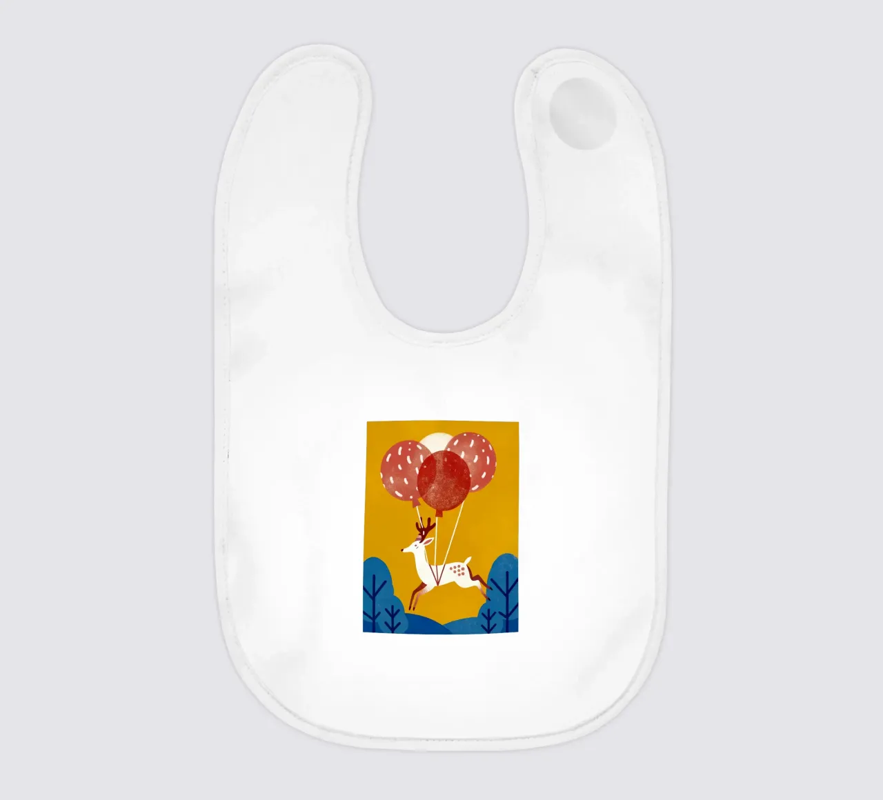 Cervo con palloncino bavaglino da THE LATEST SHOP
