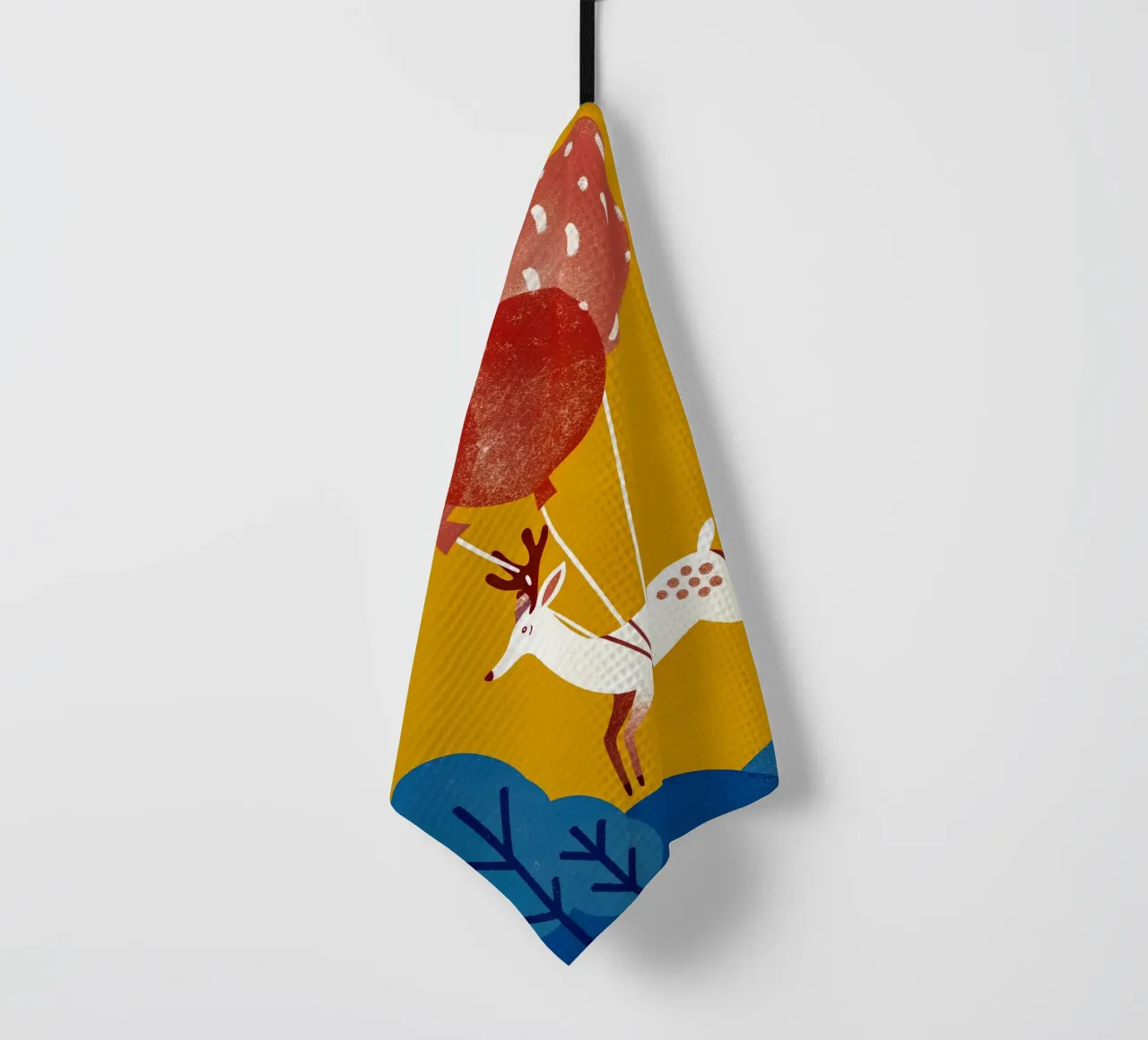 Cervo con palloncino canovaccio da cucina da THE LATEST SHOP