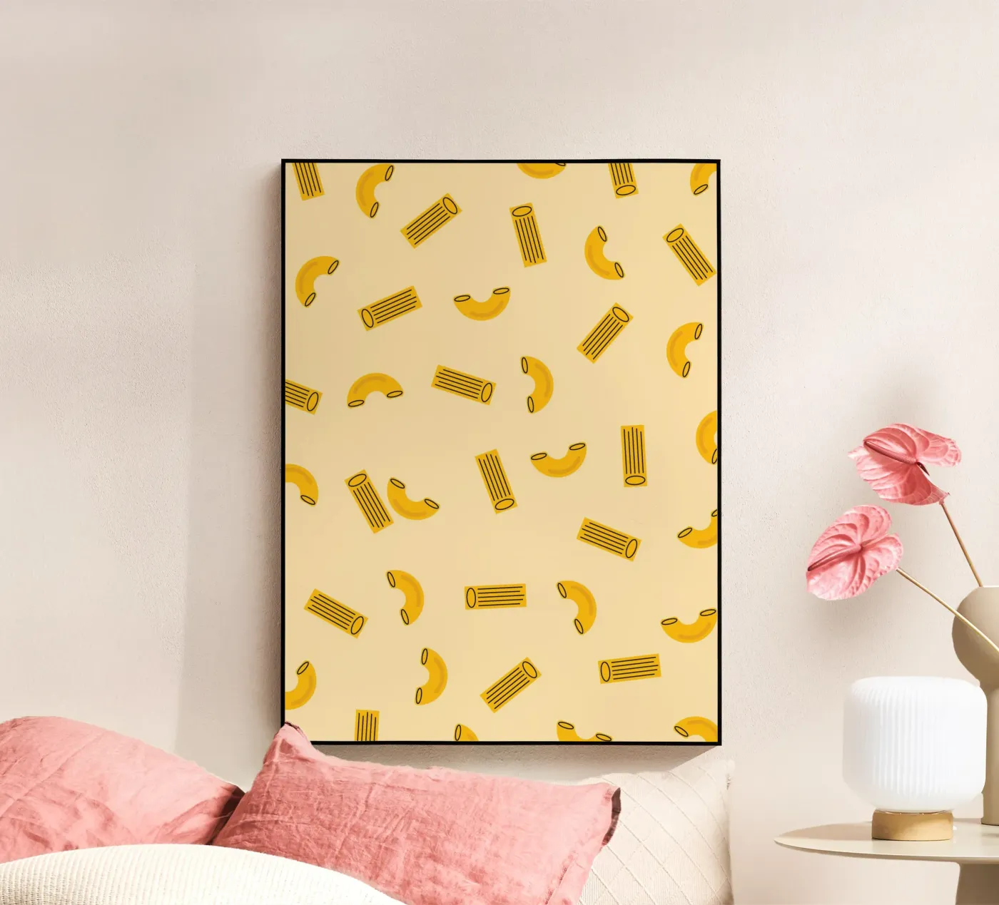 Pasta macaroni cheese plexiglass da galihstudio