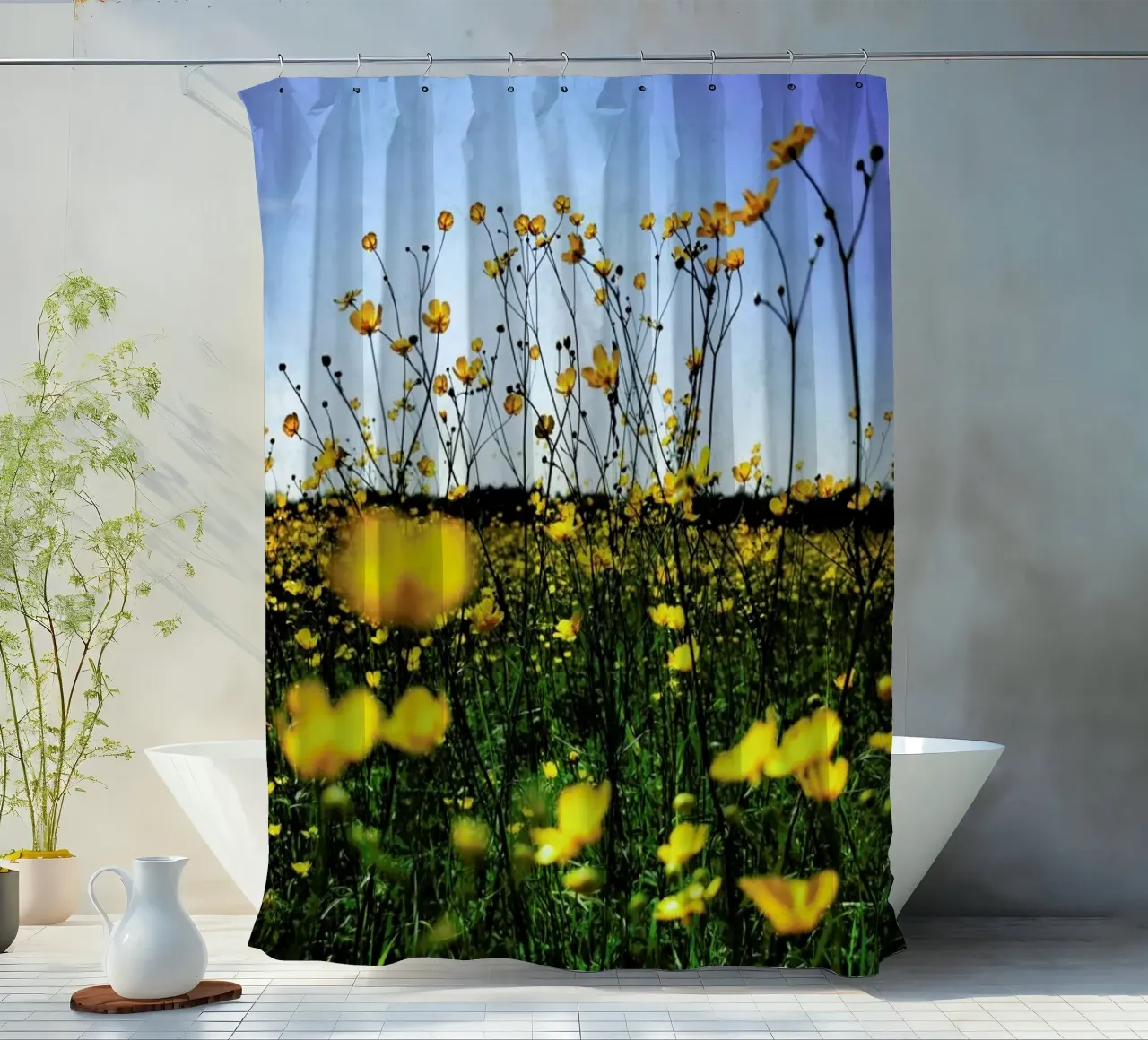 Optimism Duschvorhang von Angelo Cerantola