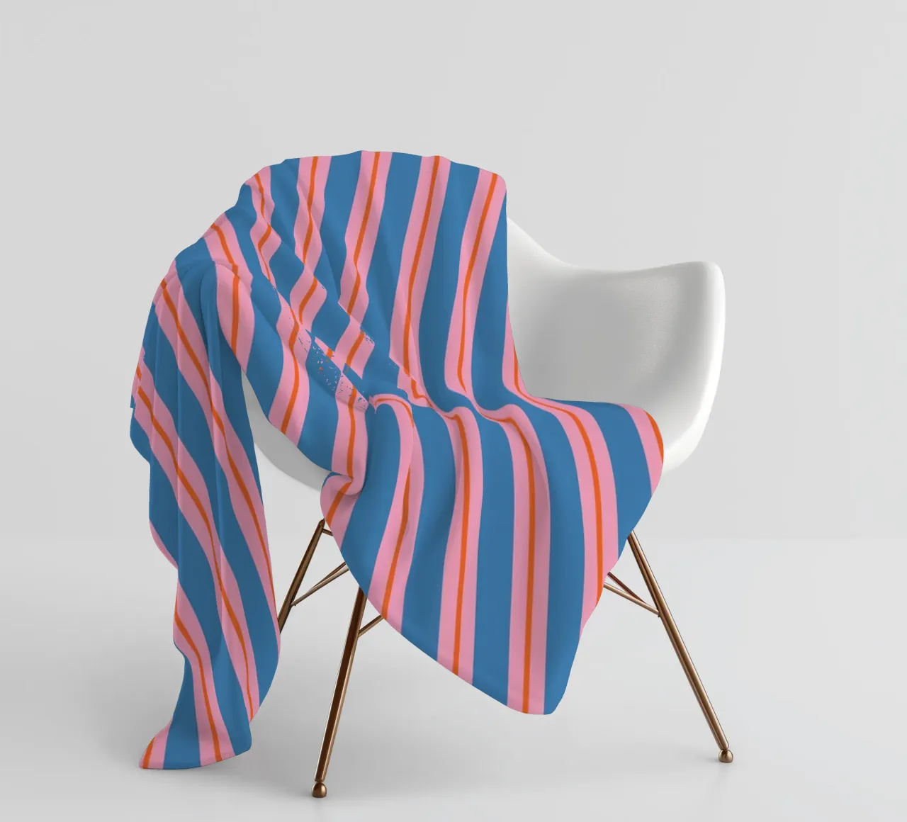 Digital print line art aesthetic fleece blanket by galihstudio