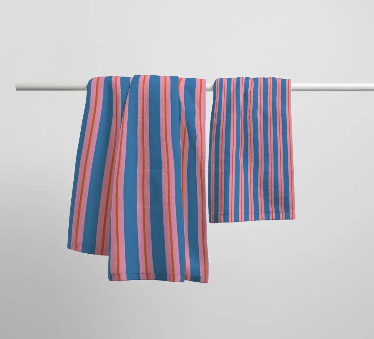 Digital print line art aesthetic towel by galihstudio