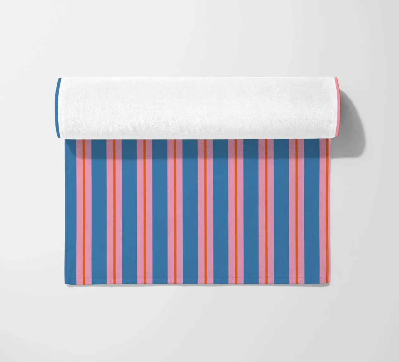 Digital print line art aesthetic beach towel by galihstudio