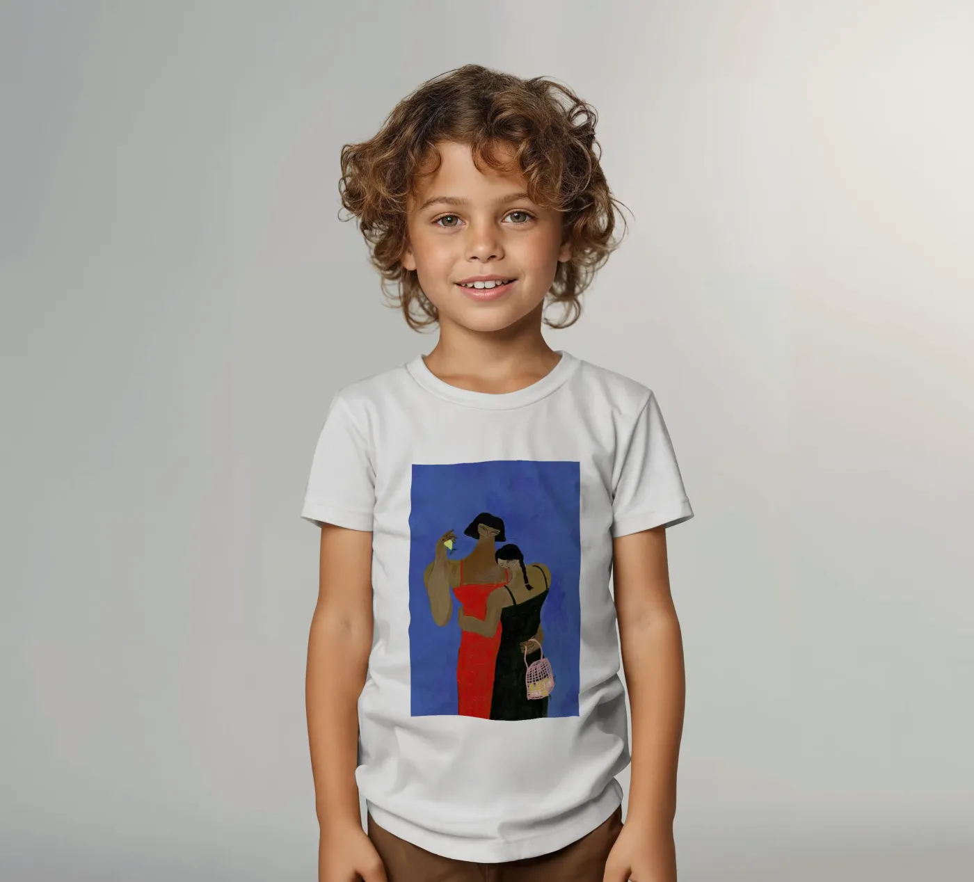 Lemons kinder t-shirt van Nudes and Croissants