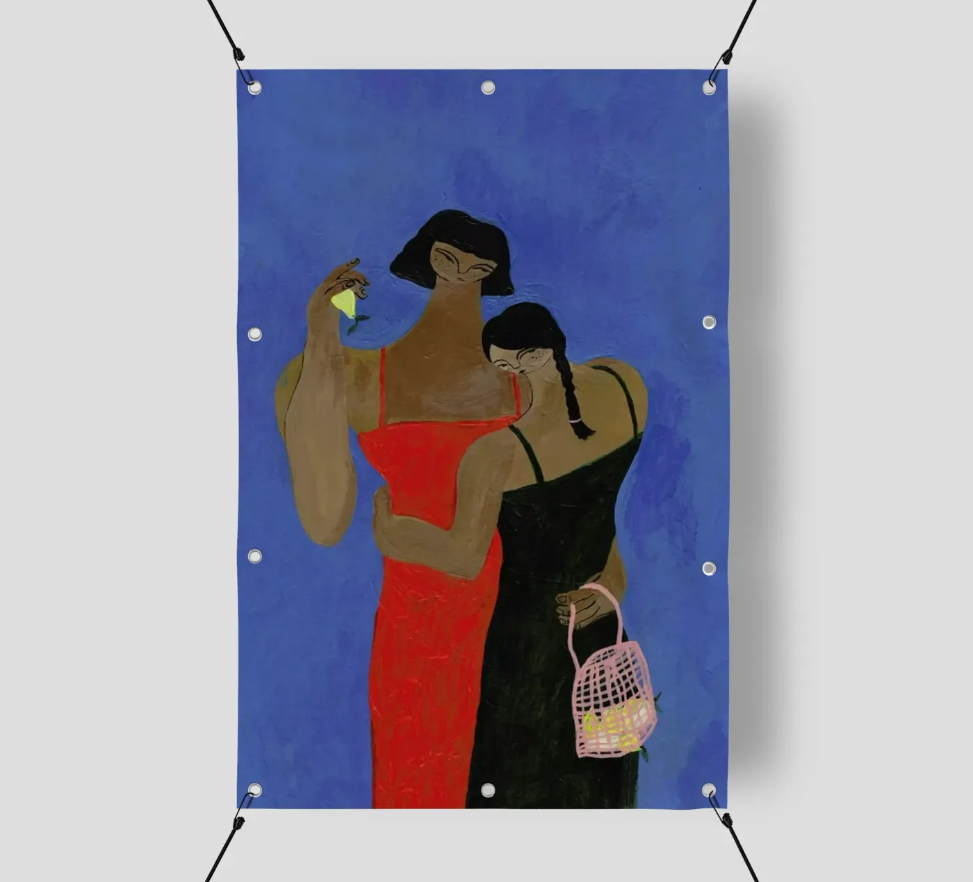 Lemons telo in pvc da Nudes and Croissants