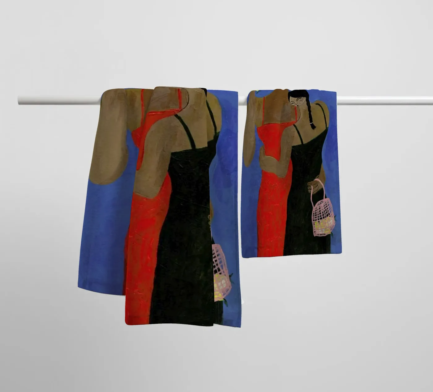 Lemons Handtuch von Nudes and Croissants