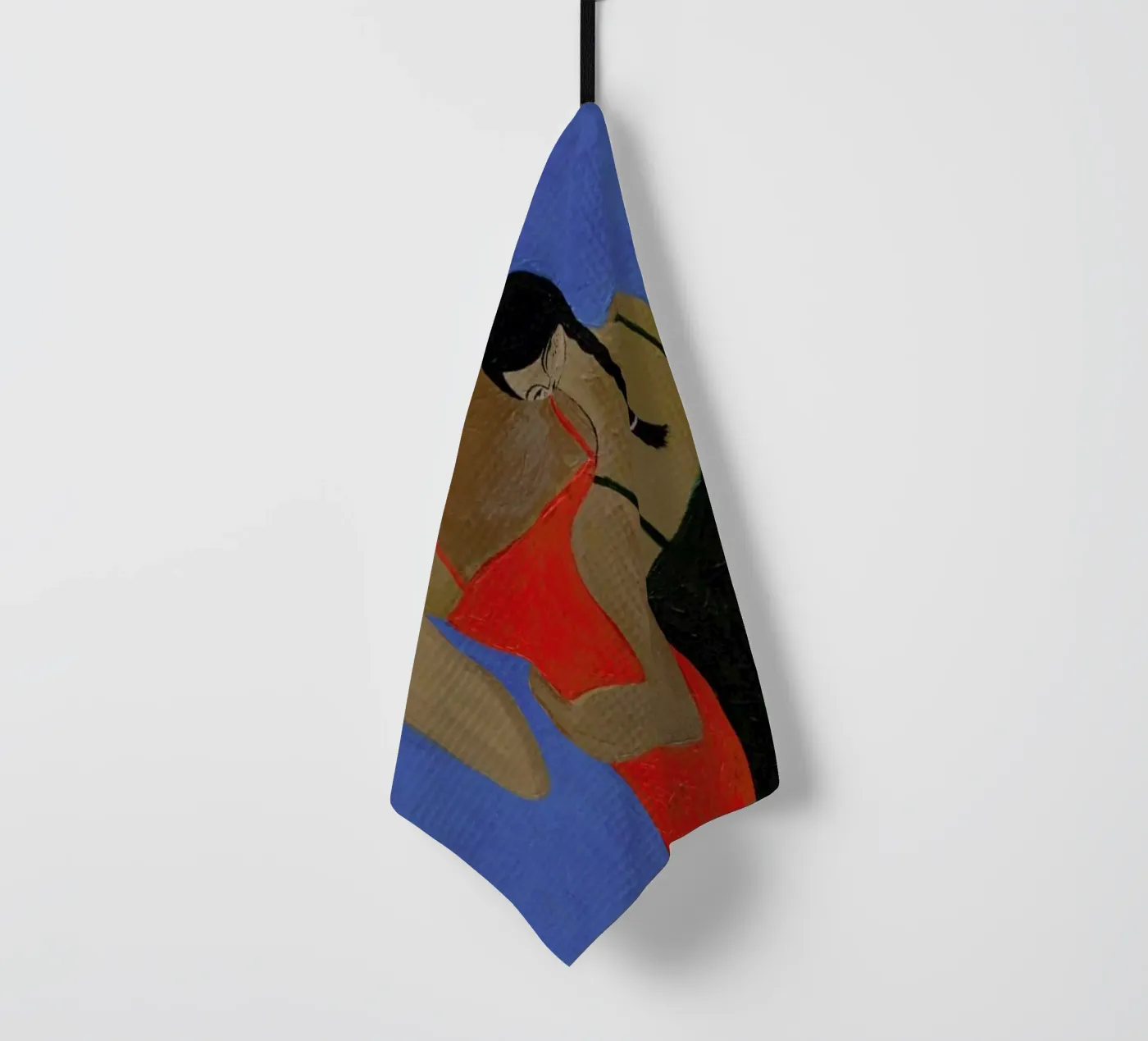 Lemons Geschirrtuch von Nudes and Croissants