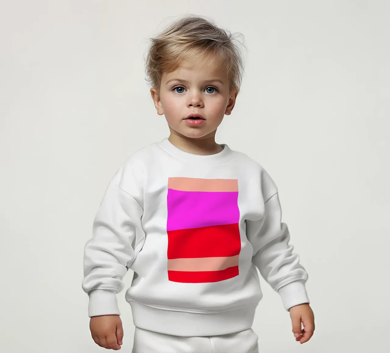 COPENHAGEN. Colorblock. 1 felpa neonato da FRICKE DESIGN