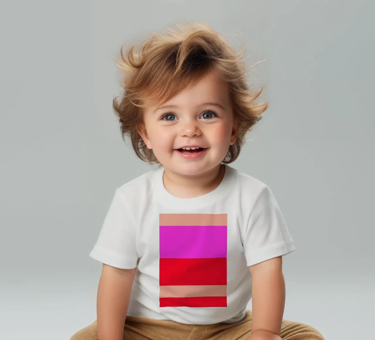 COPENHAGEN. Colorblock. 1 maglietta neonato da FRICKE DESIGN