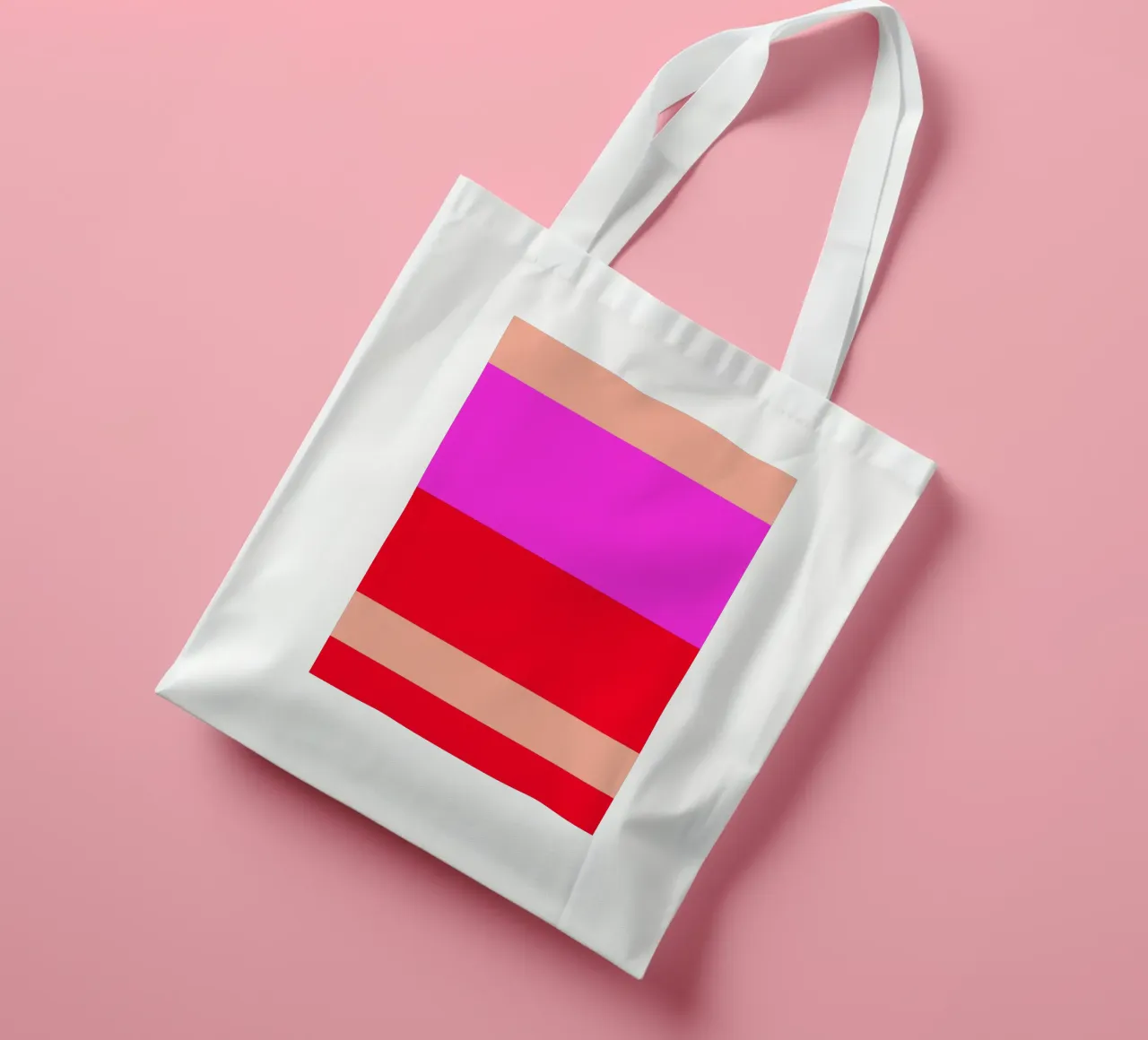 COPENHAGEN. Colorblock. 1 borsa in juta da FRICKE DESIGN