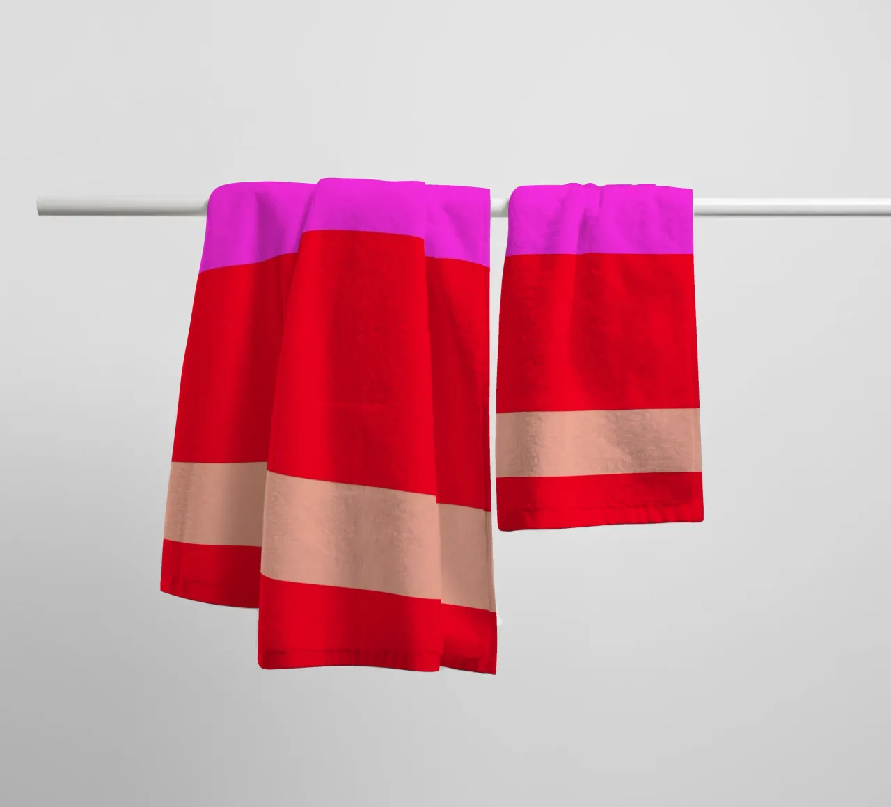 COPENHAGEN. Colorblock. 1 asciugamano da bagno da FRICKE DESIGN