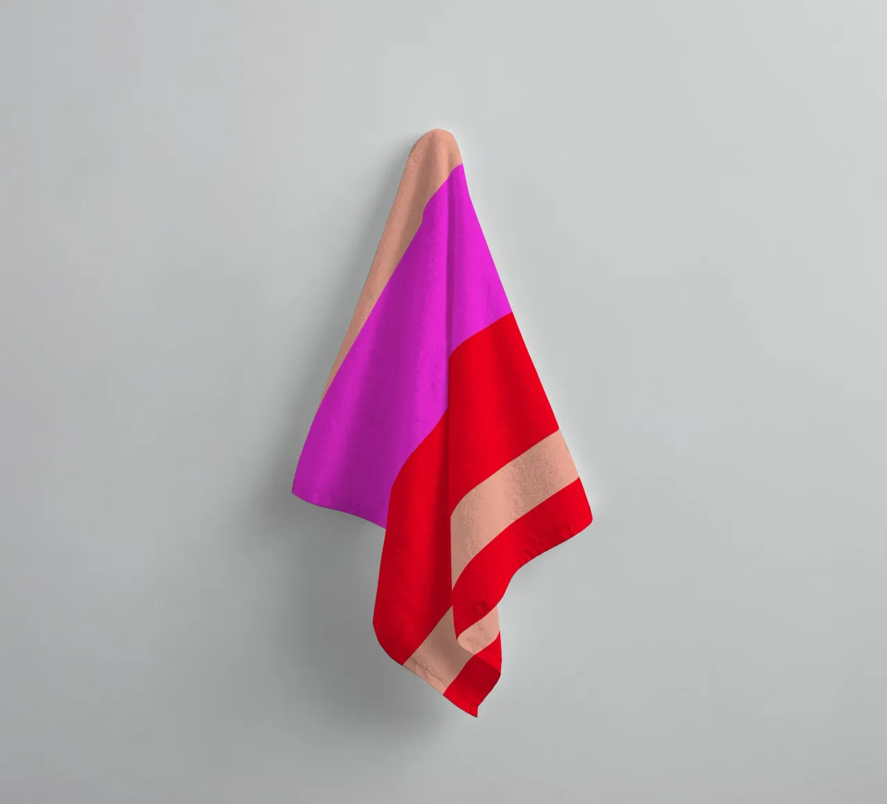 COPENHAGEN. Colorblock. 1 asciugamano da bagno da FRICKE DESIGN