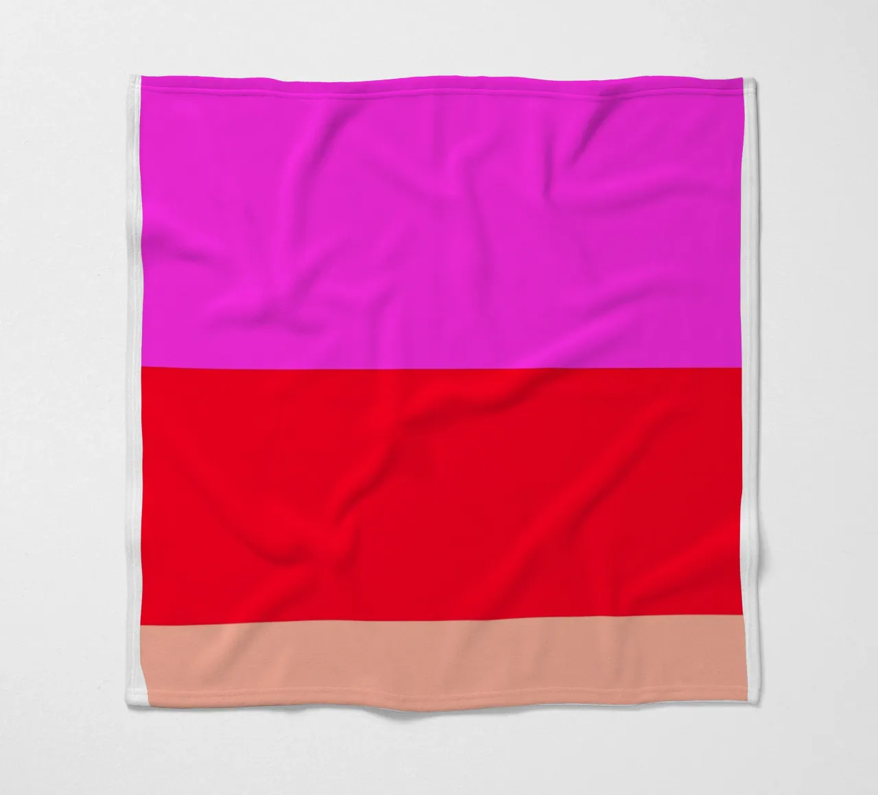 COPENHAGEN. Colorblock. 1 coperta in pile da FRICKE DESIGN