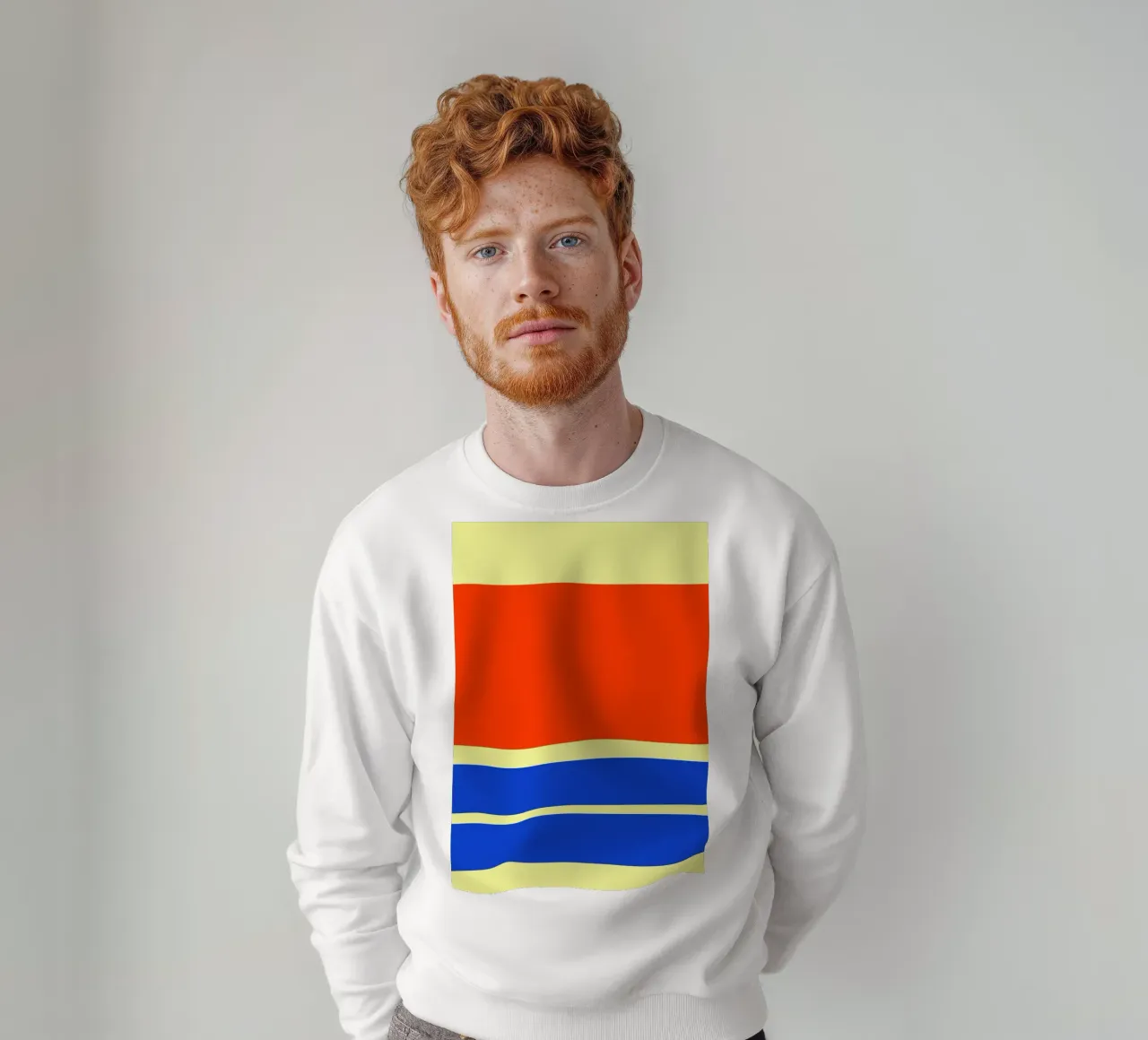 MARSEILLE. Colorblock 3. felpa da FRICKE DESIGN