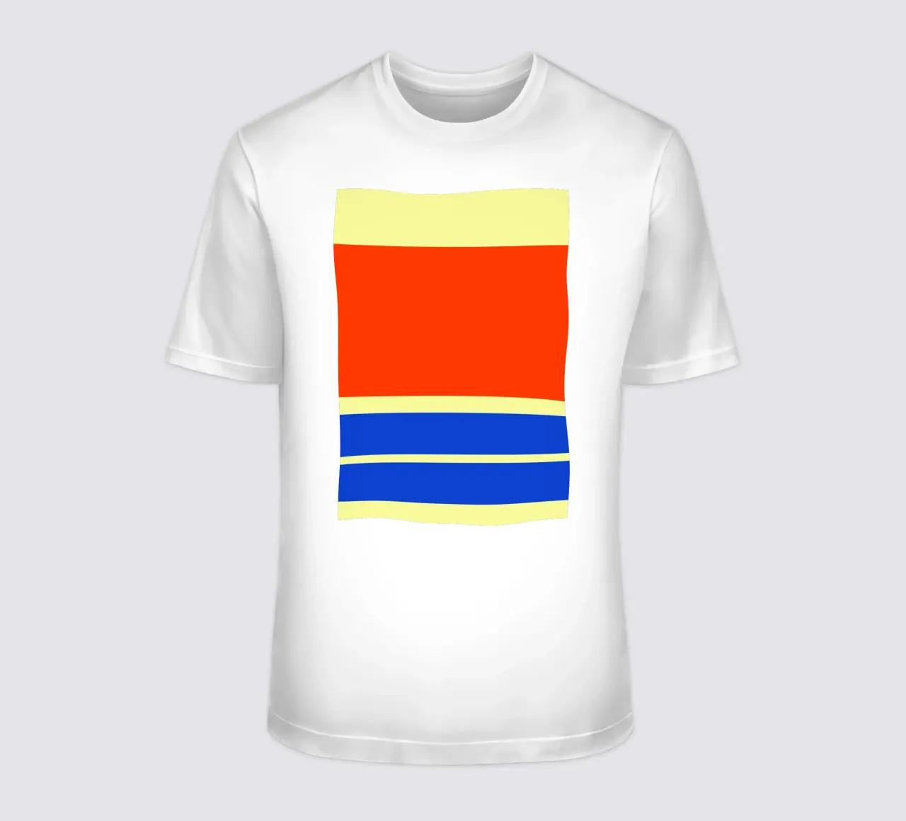 MARSEILLE. Colorblock 3. t-shirt da FRICKE DESIGN