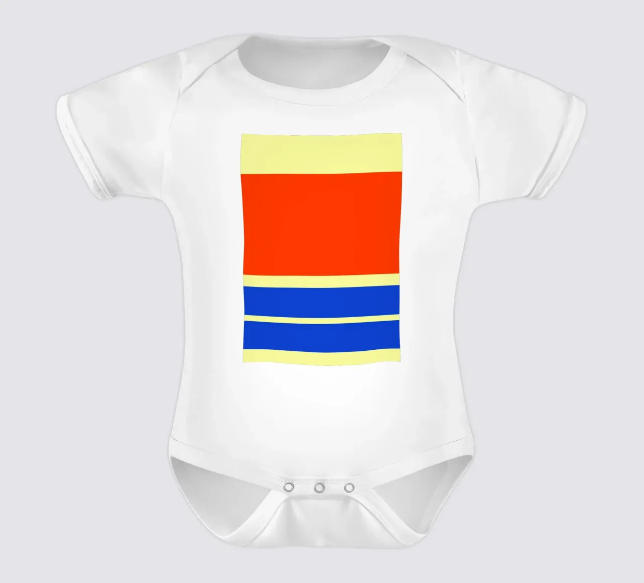 MARSEILLE. Colorblock 3. body neonato maniche corte da FRICKE DESIGN