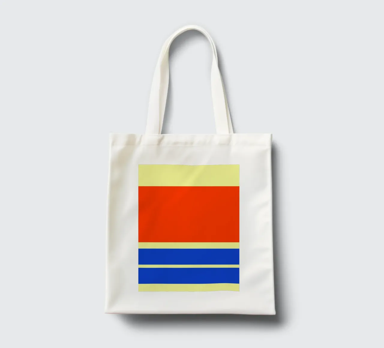 MARSEILLE. Colorblock 3. borsa in juta da FRICKE DESIGN