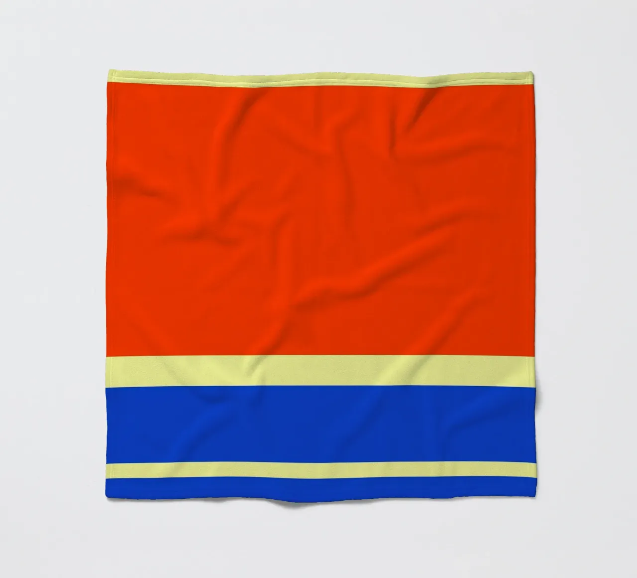 MARSEILLE. Colorblock 3. coperta in pile da FRICKE DESIGN