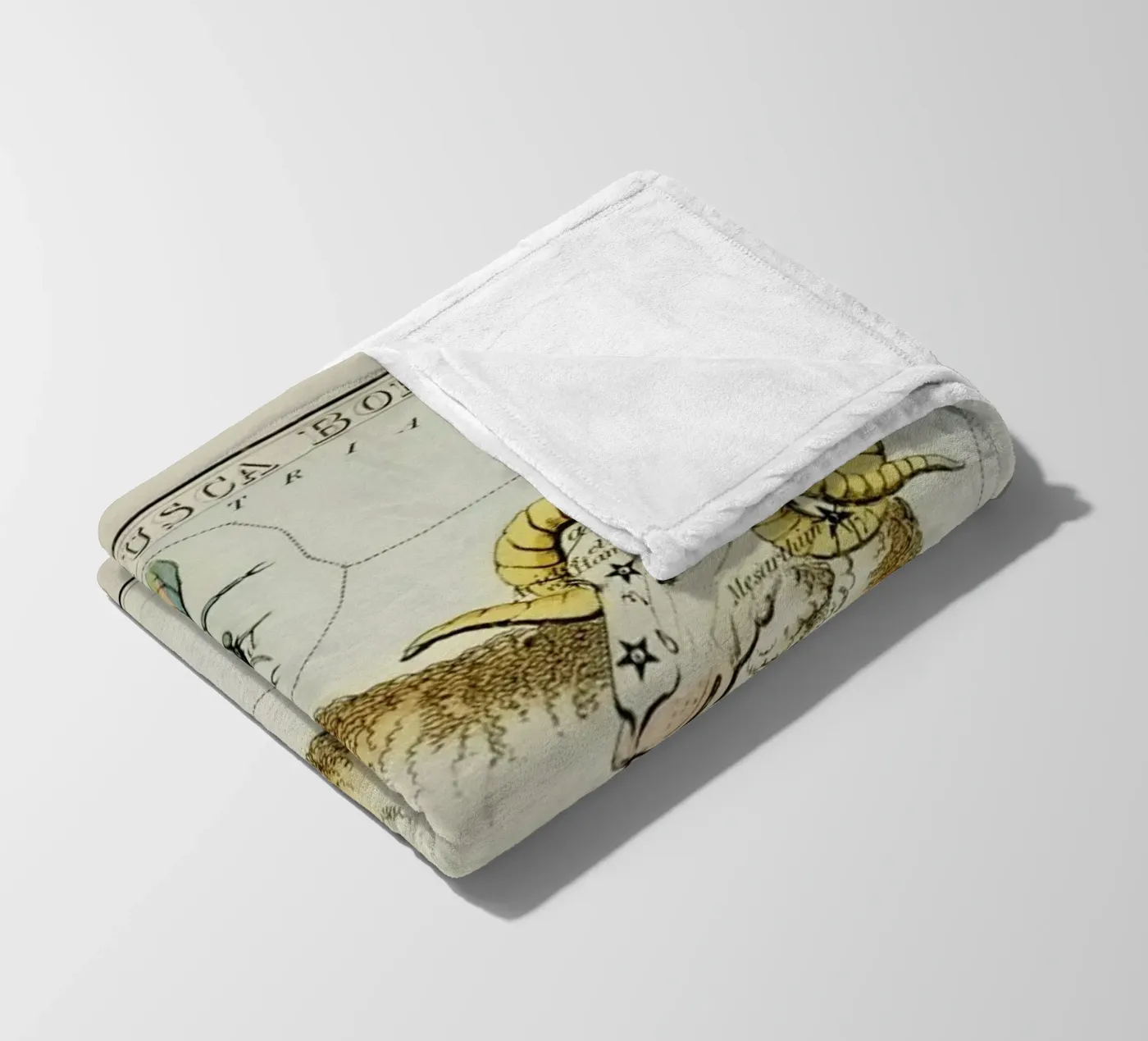 Aries Fleecedecke von Vintage by JUNIQE