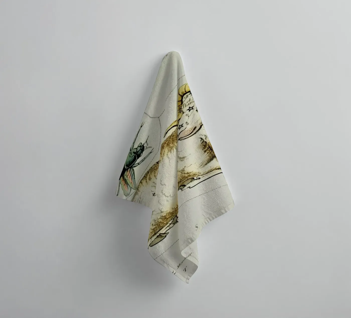 Aries badhanddoek van Vintage by JUNIQE