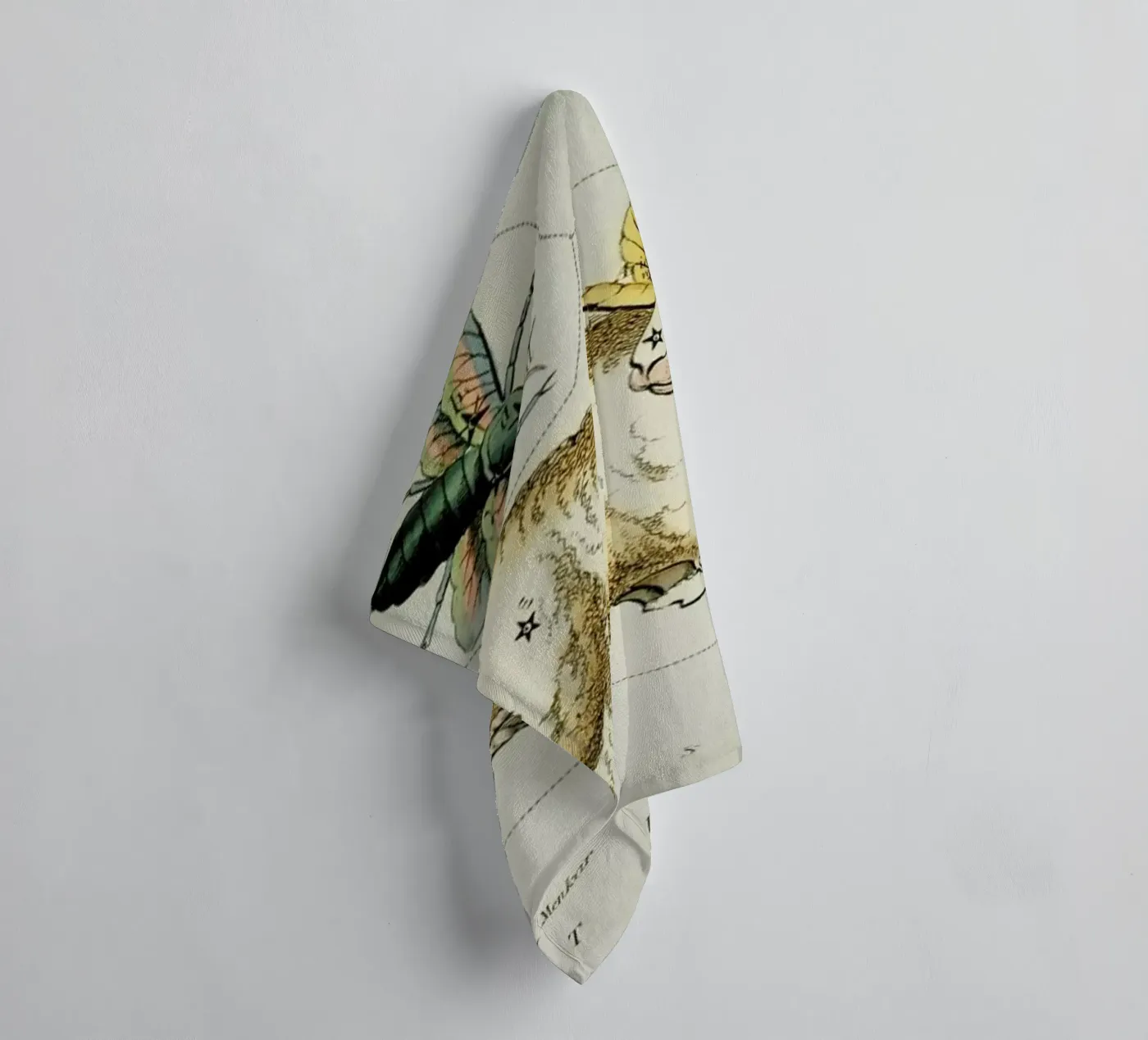 Aries badhanddoek van Vintage by JUNIQE