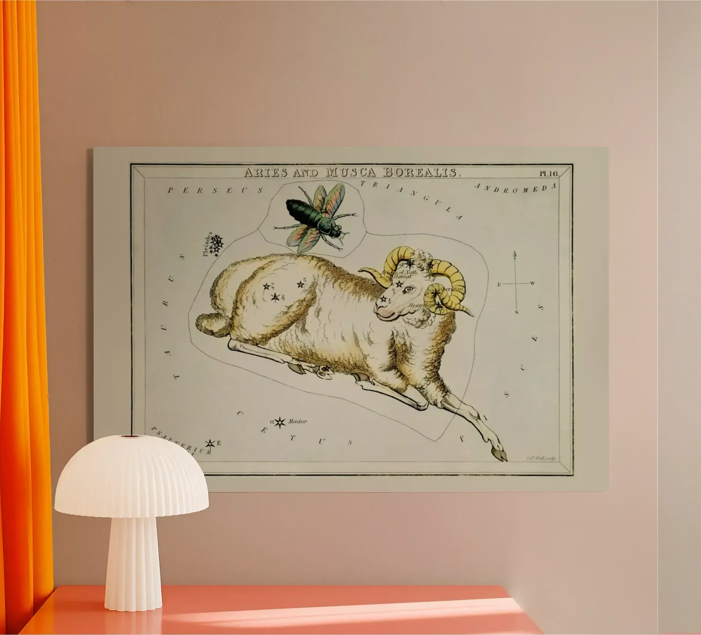 Aries plexiglas de Vintage by JUNIQE
