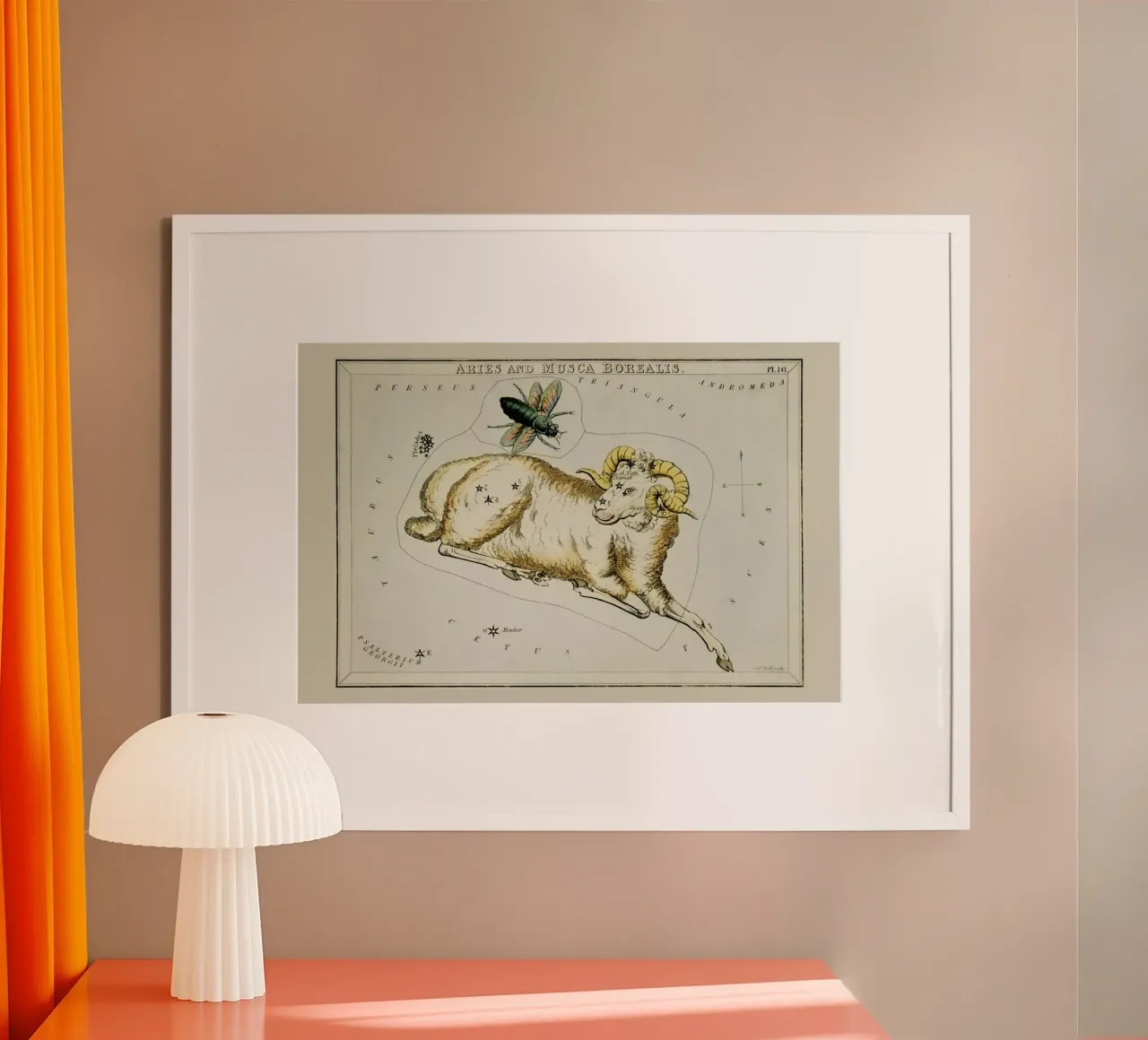 Aries poster van Vintage by JUNIQE