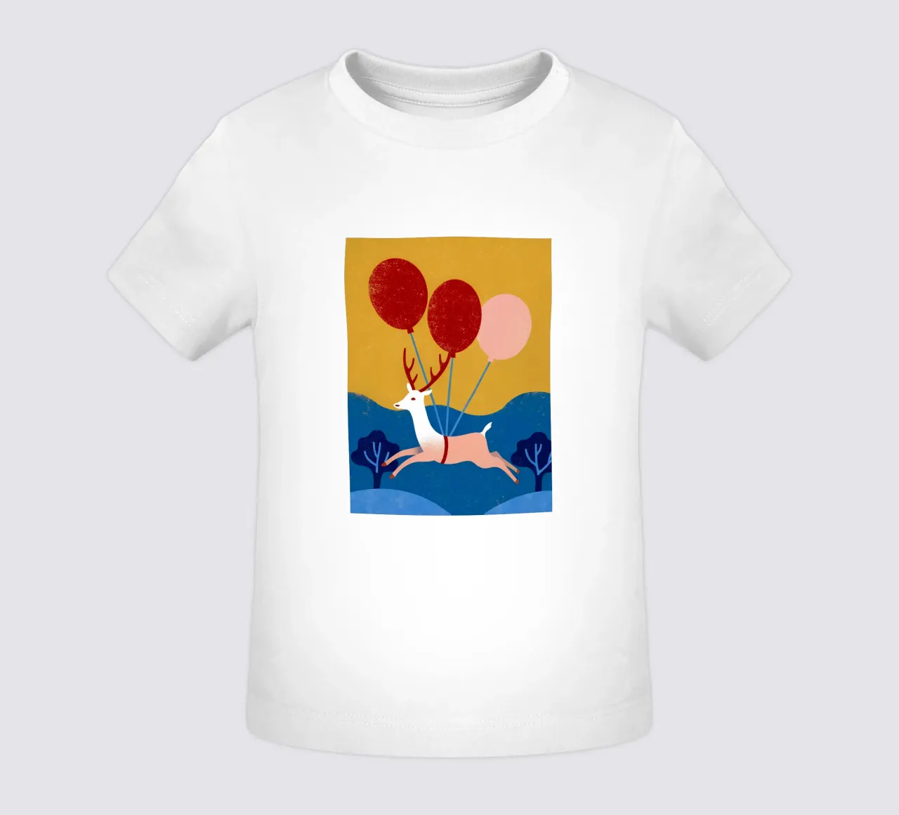 Cervo con palloncino maglietta neonato da THE LATEST SHOP