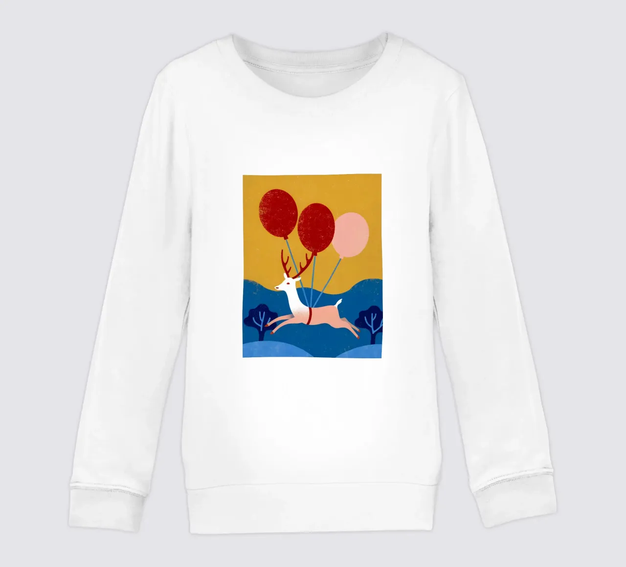 Cervo con palloncino felpa bambino da THE LATEST SHOP