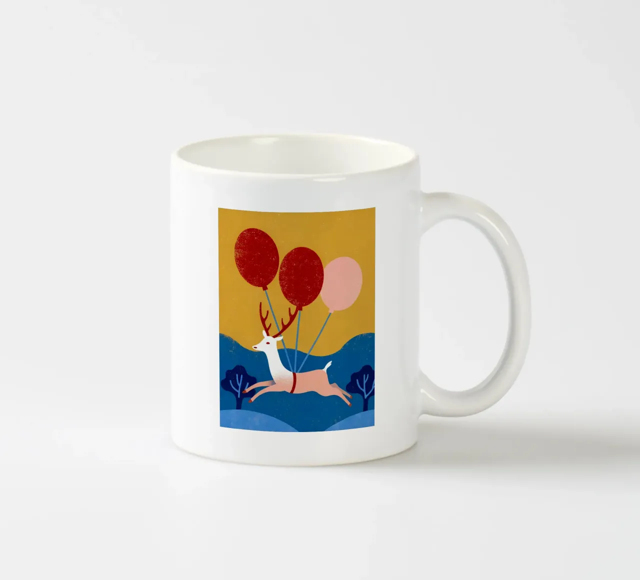 Cervo con palloncino tazza in ceramica da THE LATEST SHOP