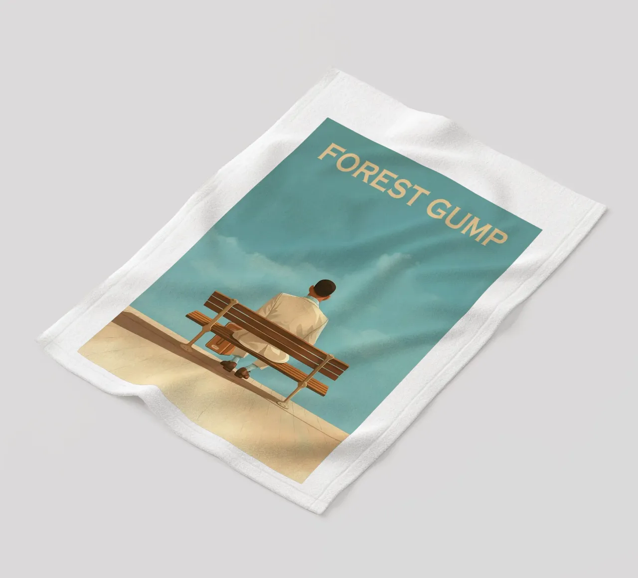ridipingere il film di Forest Gump coperta in pile da inaras