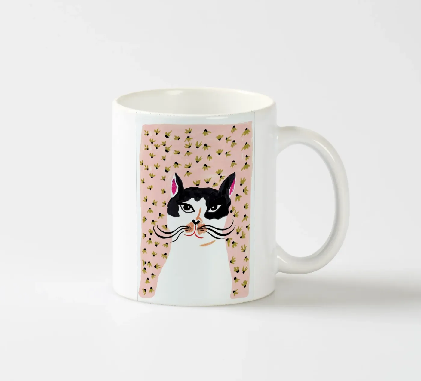 Cat Portrait mug en céramique de Atelier Mave
