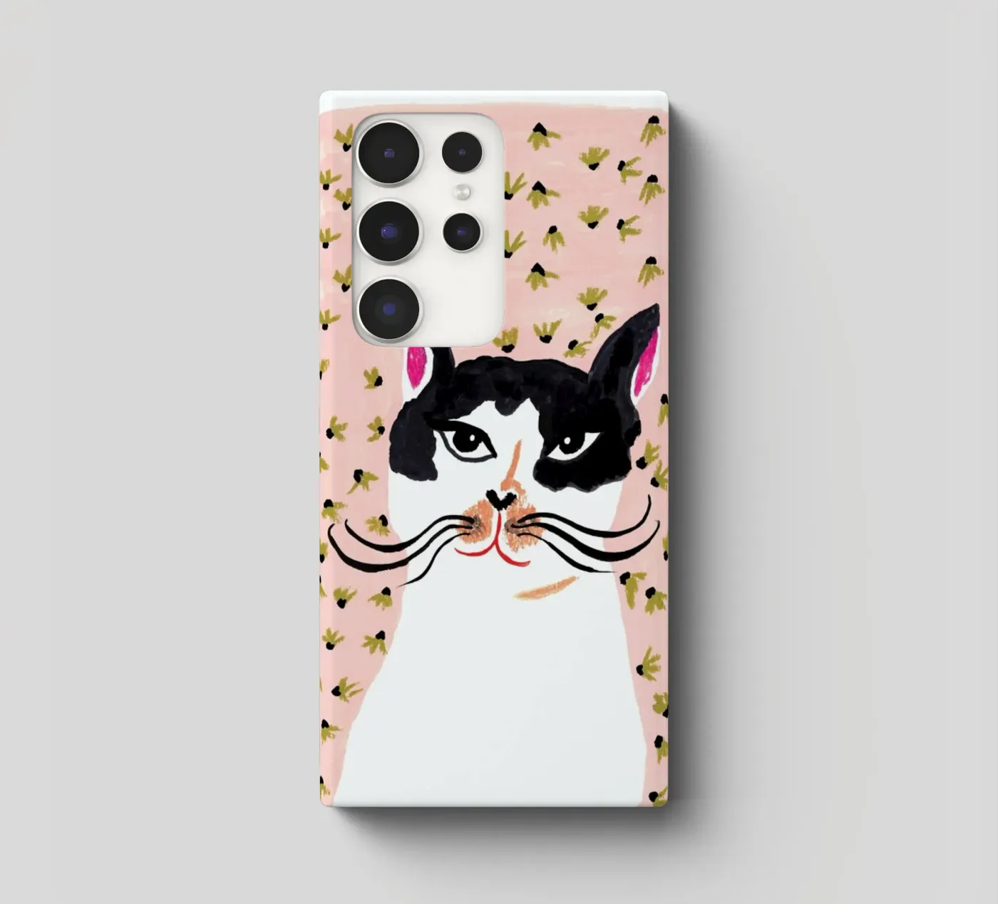 Cat Portrait cover samsung da Atelier Mave