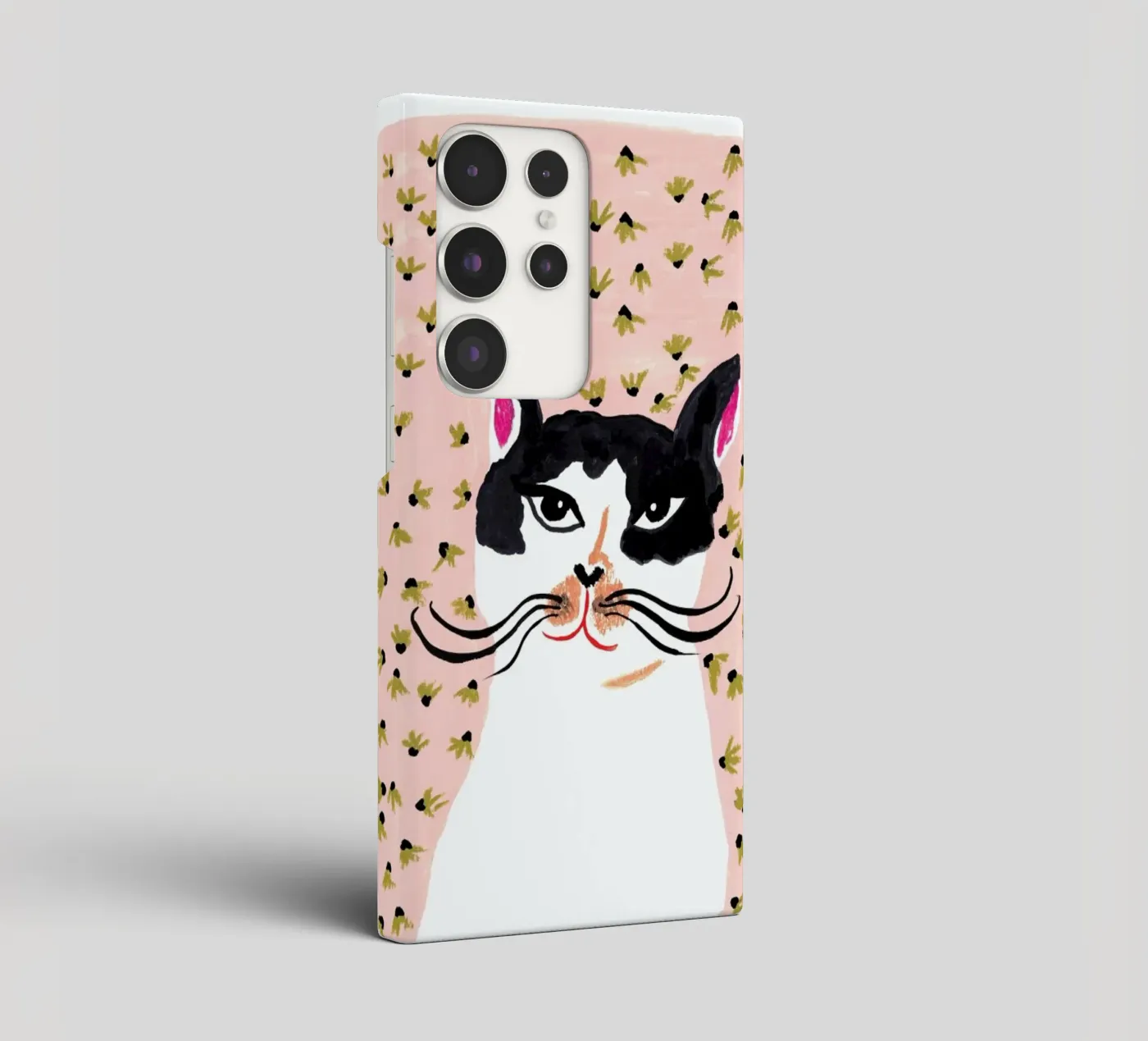 Cat Portrait cover samsung da Atelier Mave
