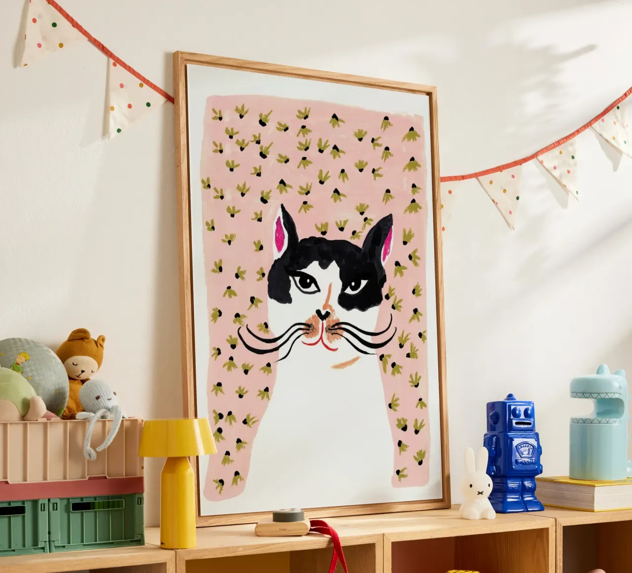 Cat Portrait plexiglass da Atelier Mave