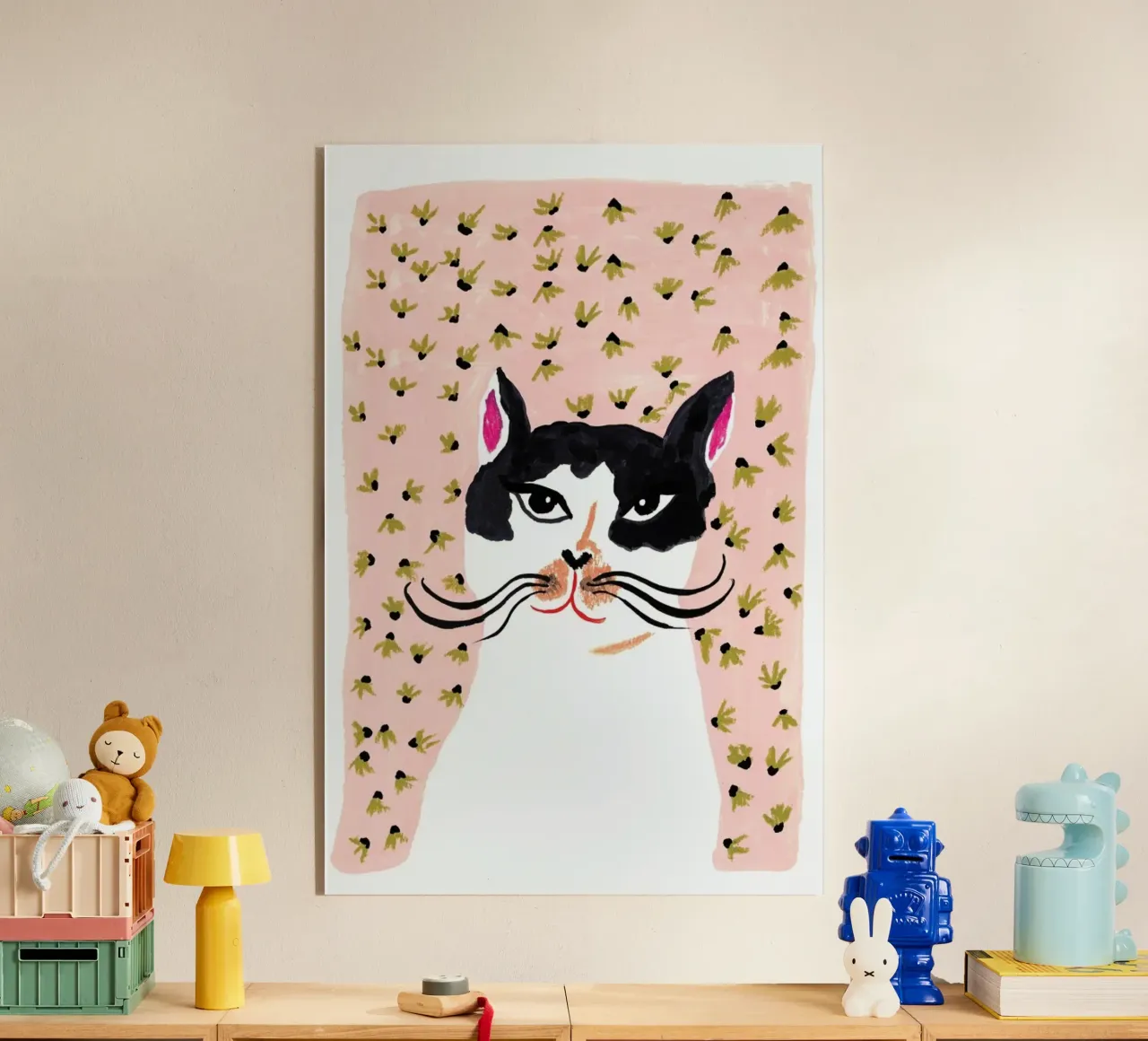 Cat Portrait plexiglass da Atelier Mave