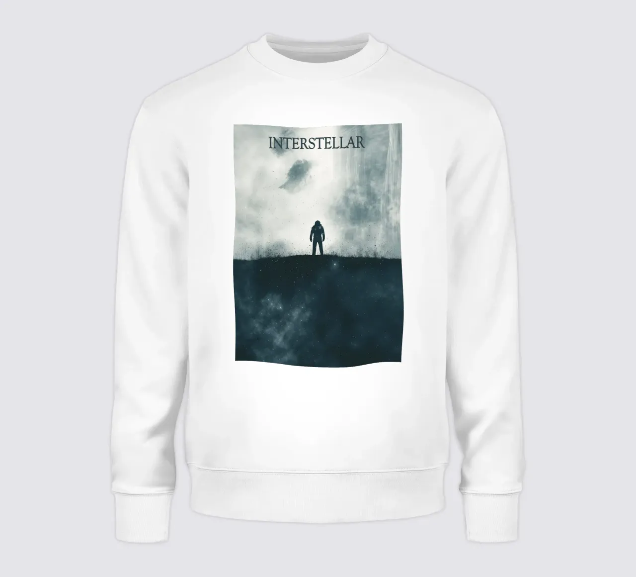 interstellar movie art repainting sweatshirt by inaras
