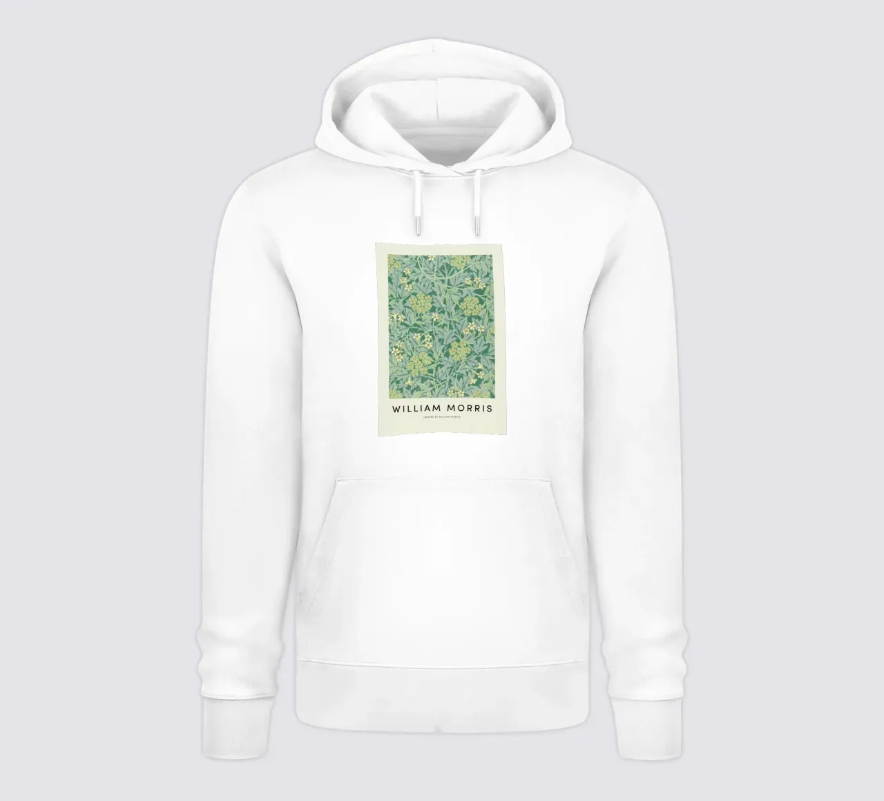 William Morris - Jasmine felpa con cappuccio da Vintage by JUNIQE