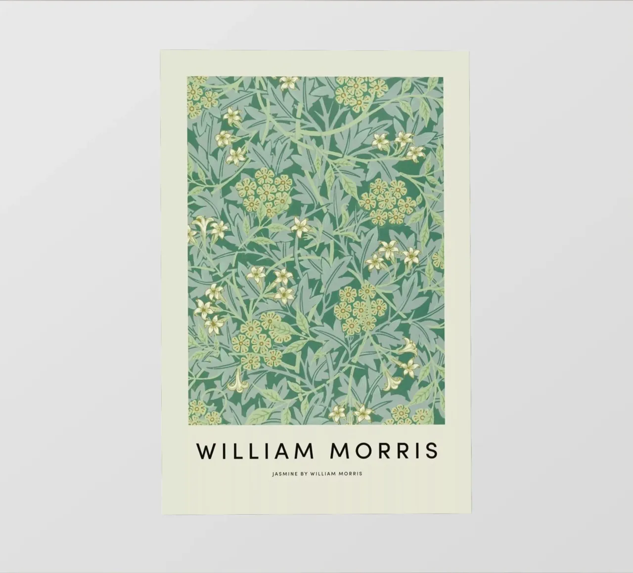 William Morris - Jasmine telo in pvc da Vintage by JUNIQE